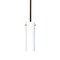 Besa Lighting Copa Stem Pendant, Opal Matte, Bronze Finish, 1x40W Candelabra 1TT-493007-BR - alternate 1